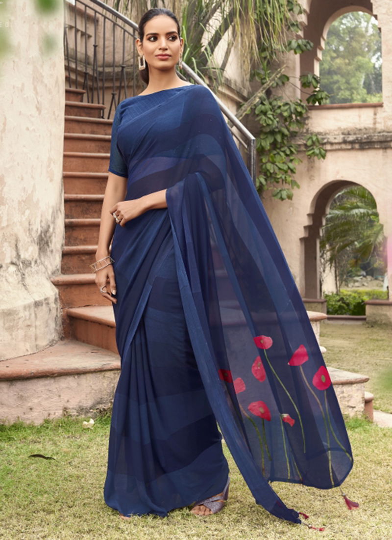 Lilly Vol 2 Georgette Fancy Designer Casual Wear Saree Collection 26801-26812